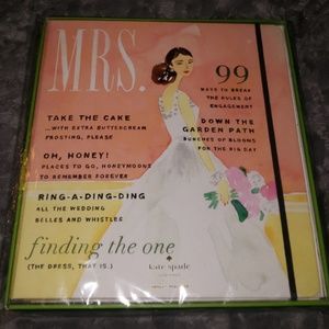 KATE SPADE Wedding Planner Binder